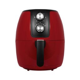 Fritadeira Elétrica Air Fryer Supremma 3,6l Vermelha Agratto 127V