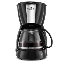 Cafeteira Inox Preto Britânia 220V CP15