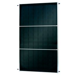 Coletor Solar Vertical 2000 x 1000mm com Vidro Termoendurecido-VIASOL-VSCS2000VCTE