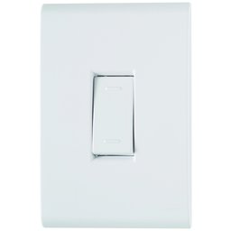 Conjunto com Interruptor Paralelo 4x2 Branco 10A 250V