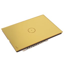 Interruptor Touch Tok Glass 1 Pad Wi-Fi  4x2cm Dourado