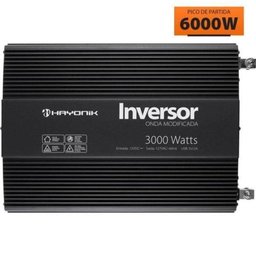 Inversor De Onda Modificada 3000w 12vdc-127v Pw12-1 Off Grid Hayonik [f003]