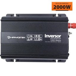 Inversor De Onda Modificada 1000w 12vdc-220v Pw11-9 Off Grid Hayonik [f003]