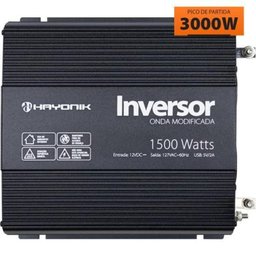 Inversor De Onda Modificada 1500w 12vdc-127v Pw11-3 Off Grid Hayonik [f003]