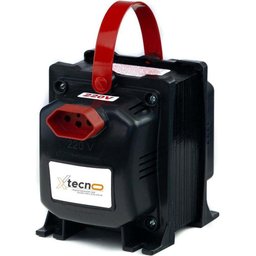 Auto Transformador Tecno 5000va Bivolt Com Tomada Bipolar 20a Fiolux