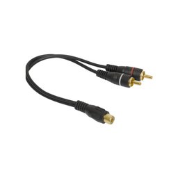 Cabo Em Y 1 Rca Femea Para 2 Rca Macho Xtrad Xtrad Xt2068