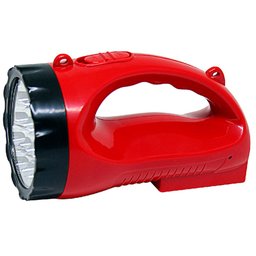 Lanterna Recarregável Vermelho 12 LED Bivolt -WESTERN-EL-1868