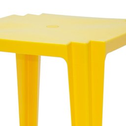 Mesa Tramontina Tambaú em Polipropileno Amarelo de Qualidade em Promoção