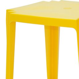 Mesa Tramontina Tambaú em Polipropileno Amarelo de Qualidade em Promoção