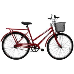 Bicicleta Aro26 Com Cesta Fem. Genova Cairu - 310130 - PC / 2-CAIRU-301190