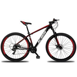 Bicicleta Aro 29 Ksw 21 Marchas Freios A Disco K7 e Suspensão