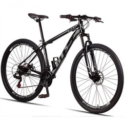 Bicicleta 29 Gt Sprint Mx7 Freio Disco Mtb Preto+Cinza