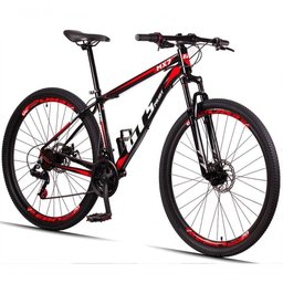 Bicicleta 29 Gt Sprint Mx7 Freio Disco Mtb Preto+Vermelho