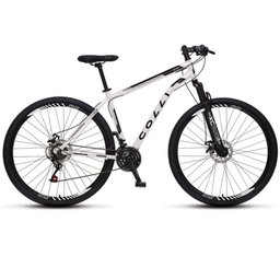 Bicicleta Colli Aro 29 Athena Freio A Disco Branco/bege