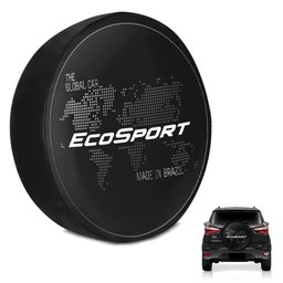 Capa De Estepe Ecosport 2003 a 2019 Estampa Global Car PVC