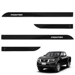 Jogo de Friso Lateral Frontier 2017 a 2022 Preto Premium