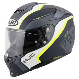 Capacete Hjc Rpha 70 Kroon Preto Branco E Verde 58 [f016]