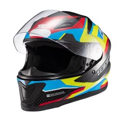 Capacete Texx Fechado Hawk Ride Azul Verde Vermelho Preto Tamanho 60