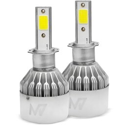 Kit Lâmpadas LED H3 6000k Headlight R8 M7 3200 Lumens 38w-JR8-280810