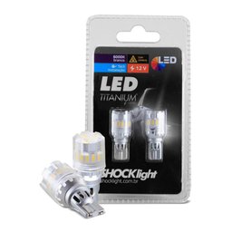 Par Lâmpada Led Esmagada T15 18 SMD-4014 Com Canbus 6000k 12v