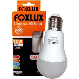 Lâmpada Led Bulbo 12w 6500k Bivolt Fx