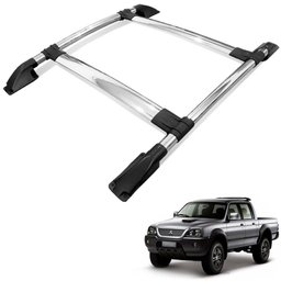 Rack Teto Bagageiro L200 Sport Outdoor 2004 a 2012 Tubolar Cromado