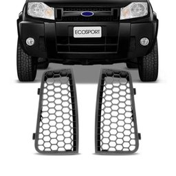 Par Moldura Da Grade Parachoque Ecosport Grafite AUTOPLAST-612109
