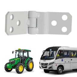 Dobradiça Externa P- Porta Ferro Agrícola ônibus E Uso Geral UNIVERSAL AUTOMOTIVE-619583