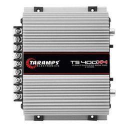 Módulo Taramps Ts400 4 Canais 400w Bridge 4ohms