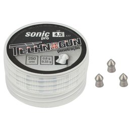 Chumbinho Sonic Pro 4.5mm 250un Technogun-TECHNOGUN-241464