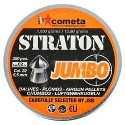 Chumbinho Straton Jumbo 5.5mm 250un JSB Cometa-JSB COMETA-244312