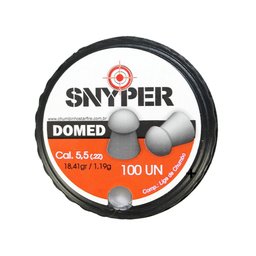 Chumbinho Domed 5.5mm 100 Unidades - Snyper-Snyper-303058