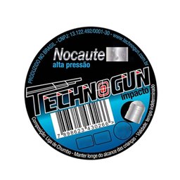 Chumbinho Nocaute 5.5mm 125 Unidades – Technogun-Technogun-303087