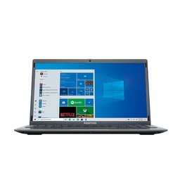 Notebook Positivo Motion Q464c Intel Atom Quadcore Windows 10 Home 14,1'' Cinza