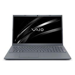 Notebook VAIO FE15 AMD Ryzen 7 Linux Debian 10 32GB 512GB SSD Full HD Prata Titânio