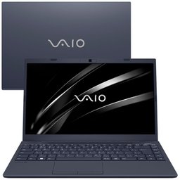 Notebook VAIO FE14 AMD Ryzen 5-5500U Linux 16GB RAM 256GB SSD 14" Full HD - Cinza Grafite