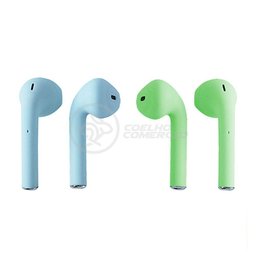 Kit 2 Inpods 12 Tws Wireless Bluetooth Verde E Azul