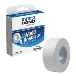 Fita Veda Rosca Alta Resistencia 18mm X 50 Mts Tekbond