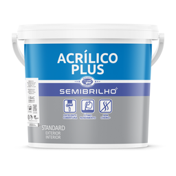 Tinta Acrílica Plus Semi Brilho 18L Marfim