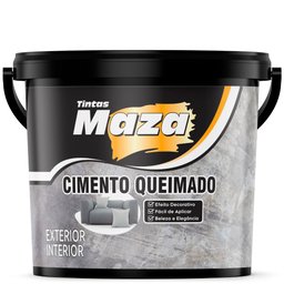 Revestimento Cimento Queimado Camurça Balde 23KG