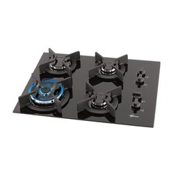 Cooktop 4 Queimadores Tc Infinity Vidro Preto Fischer Bivolt