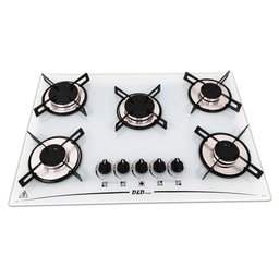 Cooktop a Gás 5 Bocas Mega Chama Bivolt D&D Metal CE05BR