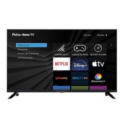 Smart Tv 40” Philco Led Roku Tv Dolby Audio Bivolt