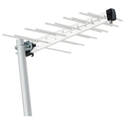 Antena Digital Externa Log Para Tv Hdtv/Uhf/4K 12Dbi 20 Elementos Lu-20