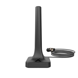 Antena Digital Hdtv 4 Em 1 Vhf/Uhf/Fm/Hdtv Uso Interno Ou Externo Com Cabo 2,5 Metros Dtv-200