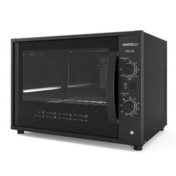 Forno Elétrico Bancada 60 Litros Top 60 Nardelli Black 110V