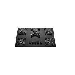 Cooktop Dako 5 Bocas Supreme Tripla Chama Preto Bivolt