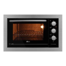 Forno Elétrico de Embutir Fischer Fit Line 48 Litros Inox 34493-95486 220V