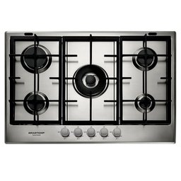 Cooktop 5 Bocas Brastemp Gourmand Inox BDK75DR 220V