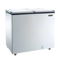 Freezer Horizontal Dupla Ação 325 Litros Tampa Cega Ech350 220v - Esmaltec